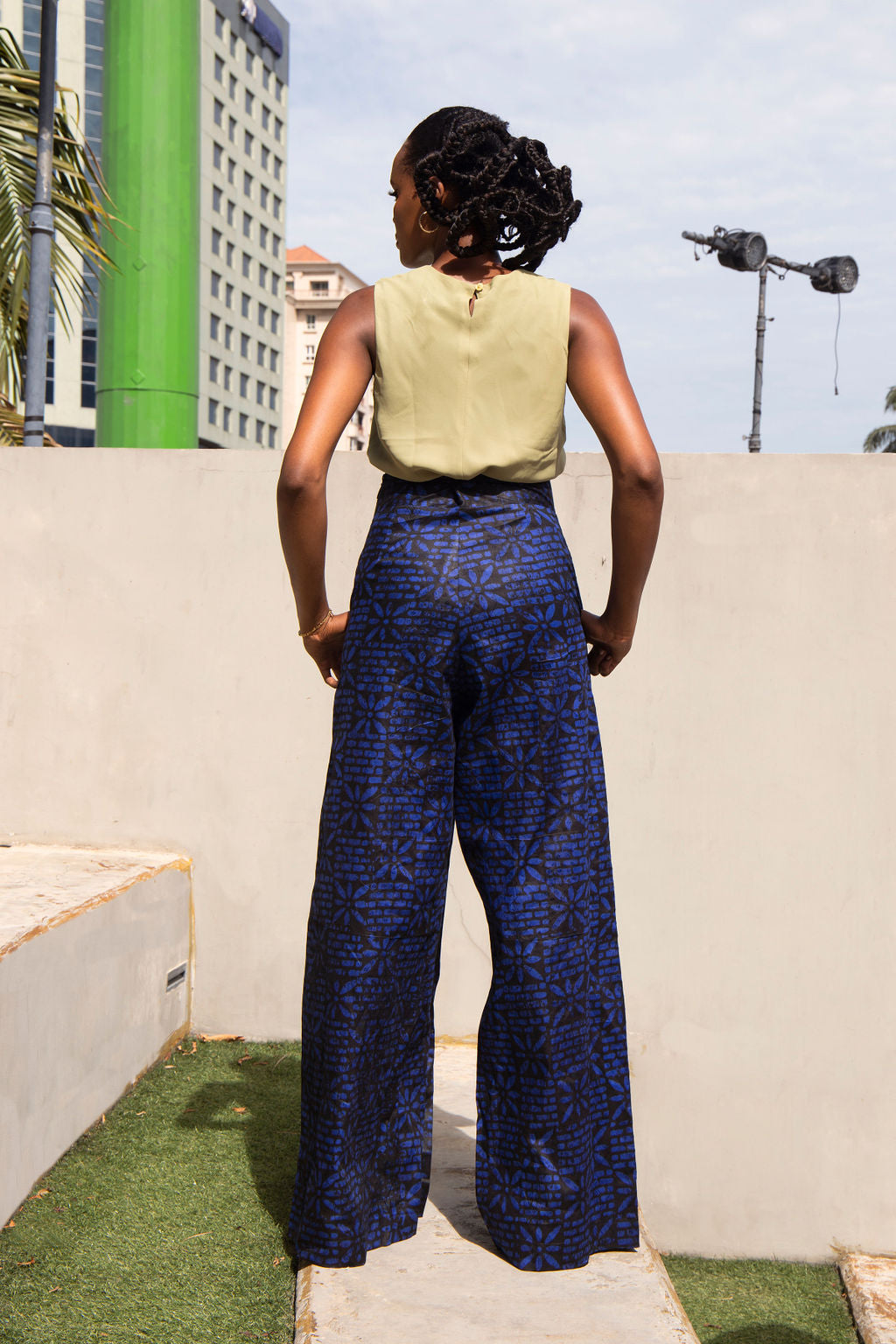 Batik Palazzo Scullotes - Women's Stylish Trouser Pants