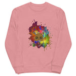 Eco-Friendly Unisex Sweatshirt - Sisi Color Splash Design