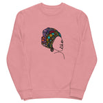 Eco-Friendly Unisex Sweatshirt - Sisi Gele Design with Black Outline