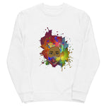 Eco-Friendly Unisex Sweatshirt - Sisi Color Splash Design