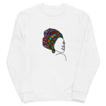 Eco-Friendly Unisex Sweatshirt - Sisi Gele Design with Black Outline