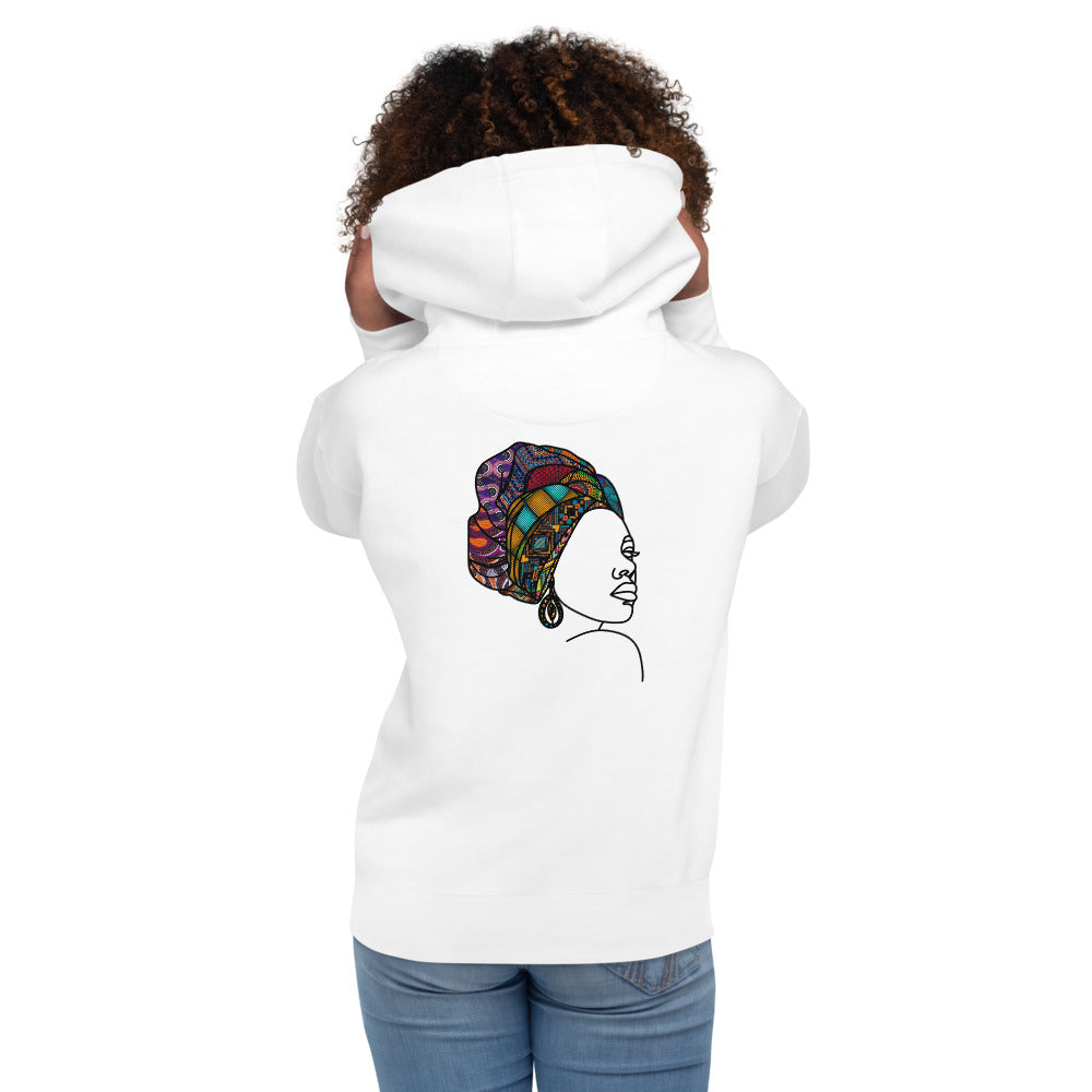 Cotton Hoodie for Women - Sisi Gele Design, Trendy and Casual