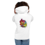 Cotton Hoodie for Women - Sisi Color Splash Design, Trendy and Casual