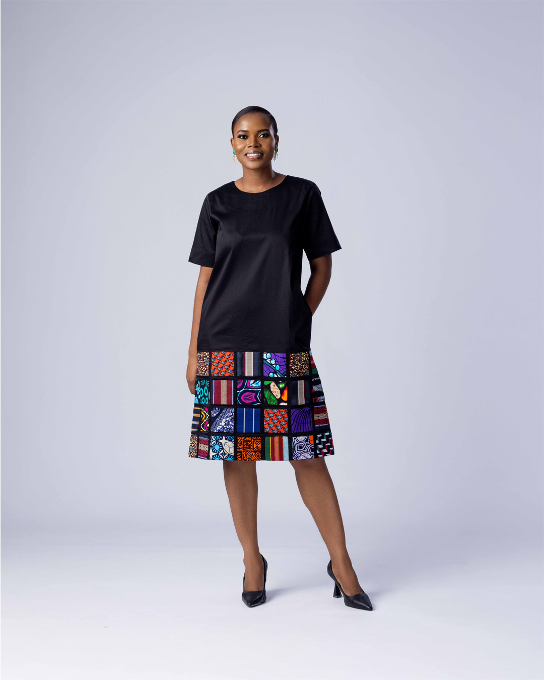 Patchwork Dress