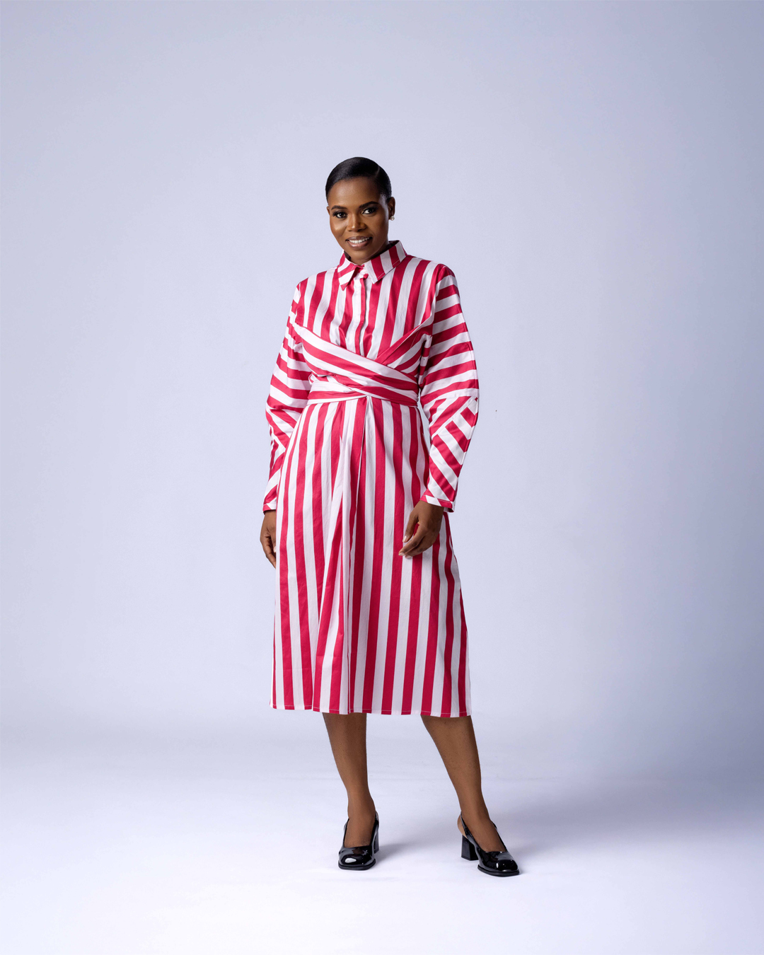 Candy Faux Wrap Dress