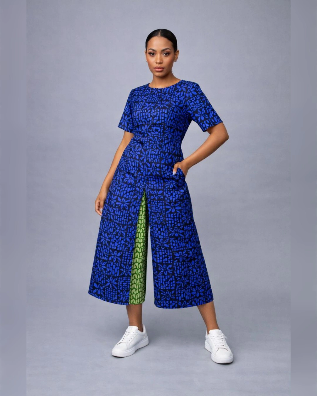 Batik Scullote Jumpsuit 